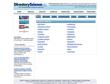 Tablet Screenshot of directoryscience.com